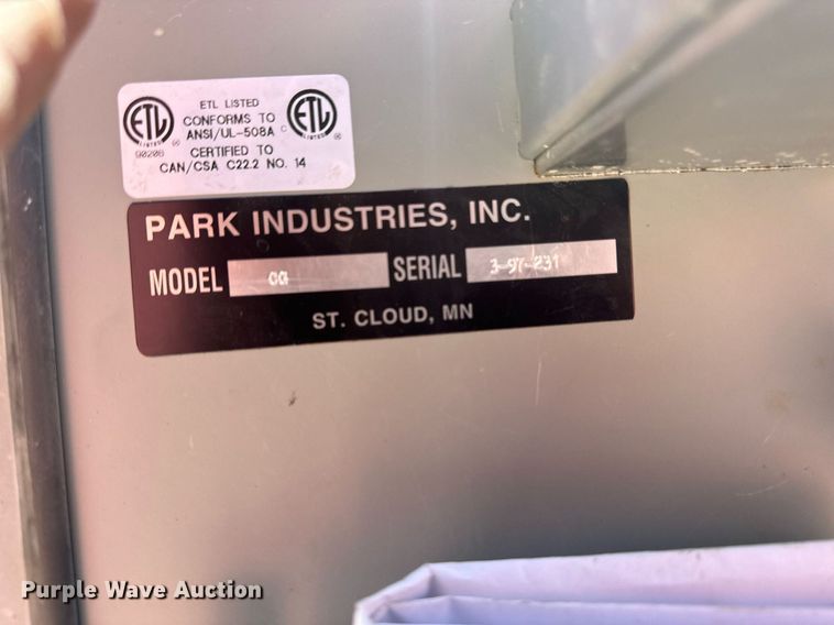 image for item EG6803 0 Park industries Cougar granite bridge saw