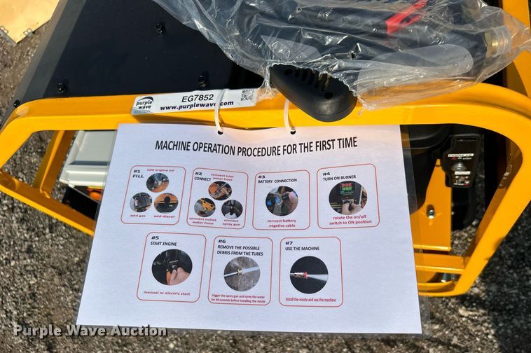 image for item EG7852 AGT Industrial  HPW4000 hot pressure washer