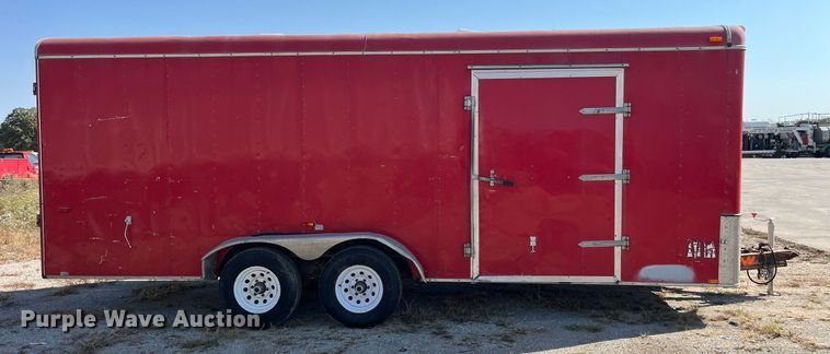 image for item EH2848 2009 Interstate Manufacturing  enclosed cargo trailer