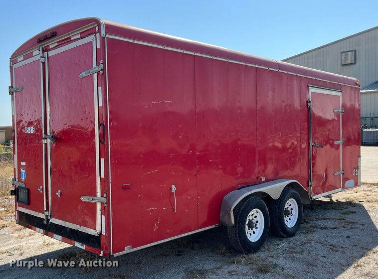 image for item EH2848 2009 Interstate Manufacturing  enclosed cargo trailer