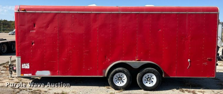 image for item EH2848 2009 Interstate Manufacturing  enclosed cargo trailer
