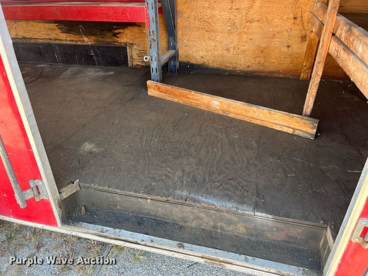 image for item EH2848 2009 Interstate Manufacturing  enclosed cargo trailer