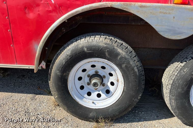 image for item EH2848 2009 Interstate Manufacturing  enclosed cargo trailer