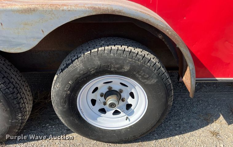 image for item EH2848 2009 Interstate Manufacturing  enclosed cargo trailer