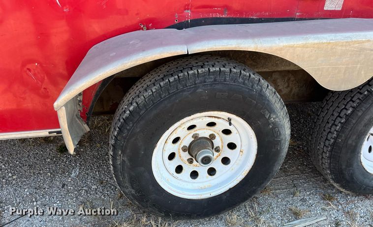 image for item EH2848 2009 Interstate Manufacturing  enclosed cargo trailer