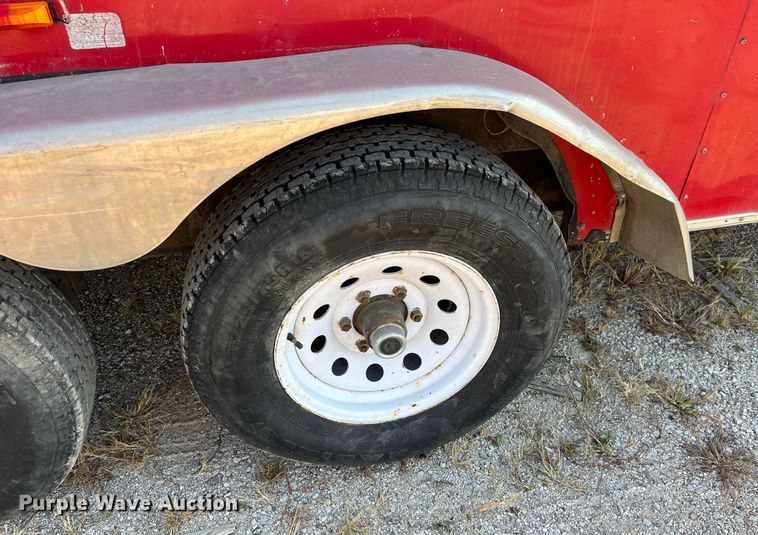 image for item EH2848 2009 Interstate Manufacturing  enclosed cargo trailer