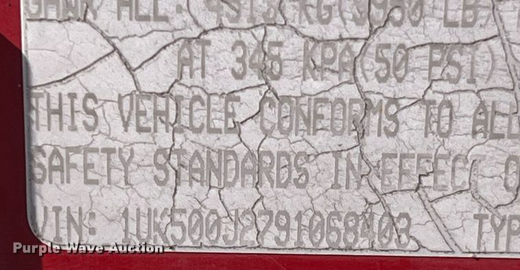 image for item EH2848 2009 Interstate Manufacturing  enclosed cargo trailer