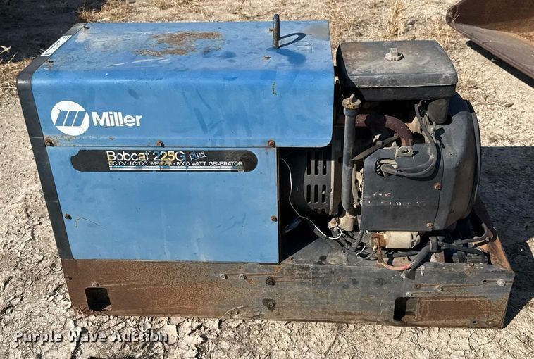 image for item EJ3113 1995 Miller Bobcat 225G Plus welder/generator