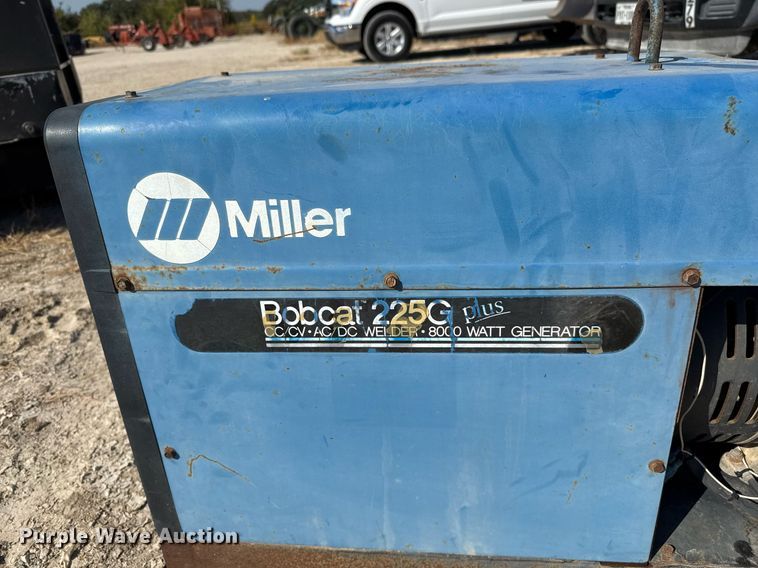 image for item EJ3113 1995 Miller Bobcat 225G Plus welder/generator
