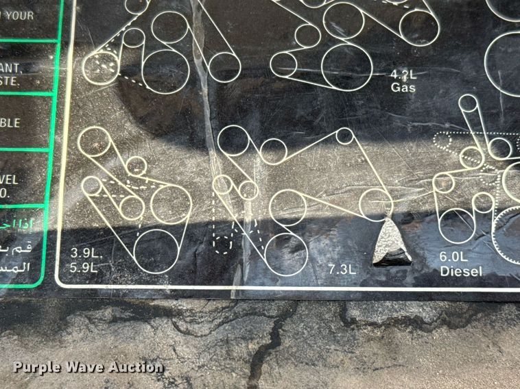 image for item EJ3116 2005 Ford F550 Super Duty XL flatbed truck