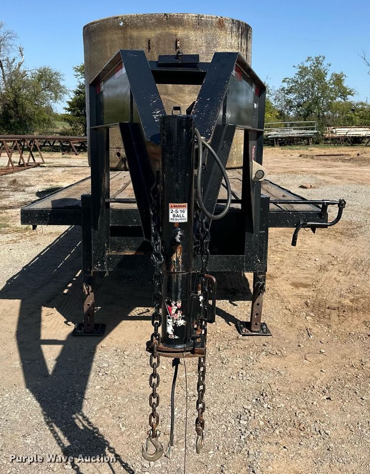 image for item EJ4856 2017 Shop built equipment trailer