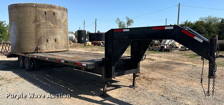 image for item EJ4856 2017 Shop built equipment trailer