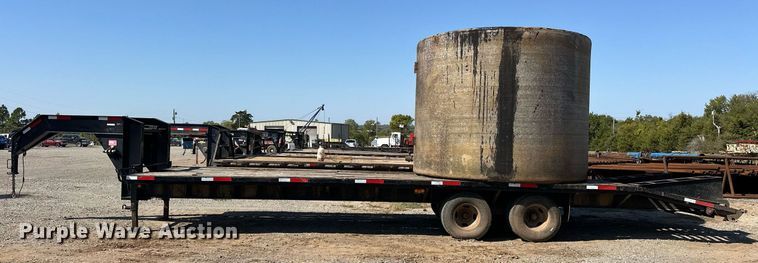 image for item EJ4856 2017 Shop built equipment trailer