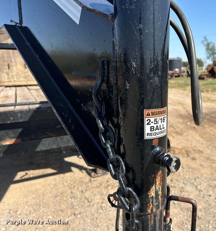 image for item EJ4856 2017 Shop built equipment trailer