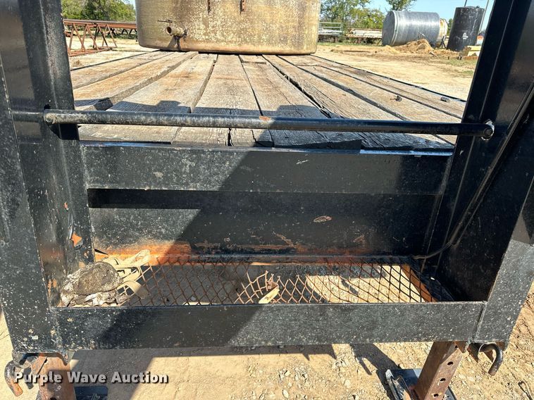 image for item EJ4856 2017 Shop built equipment trailer