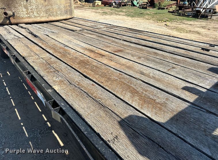 image for item EJ4856 2017 Shop built equipment trailer