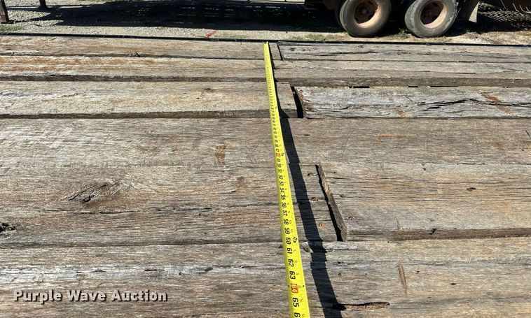 image for item EJ4856 2017 Shop built equipment trailer