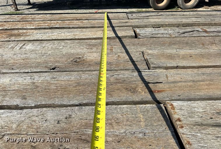 image for item EJ4856 2017 Shop built equipment trailer