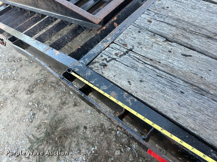 image for item EJ4856 2017 Shop built equipment trailer