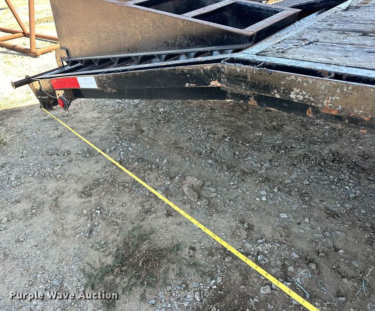 image for item EJ4856 2017 Shop built equipment trailer