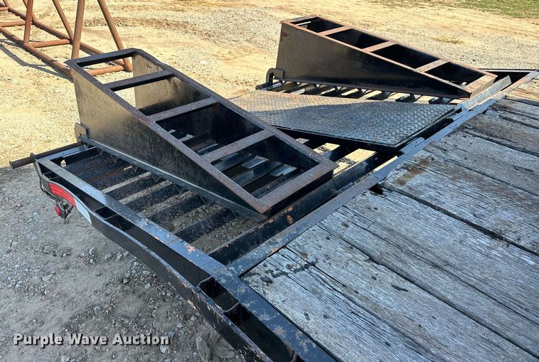 image for item EJ4856 2017 Shop built equipment trailer