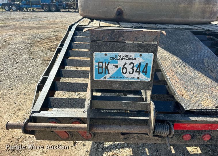 image for item EJ4856 2017 Shop built equipment trailer