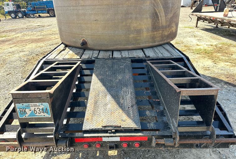 image for item EJ4856 2017 Shop built equipment trailer