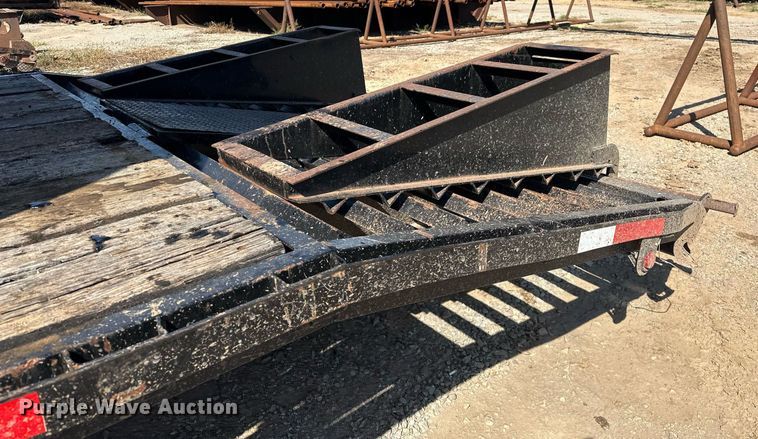 image for item EJ4856 2017 Shop built equipment trailer