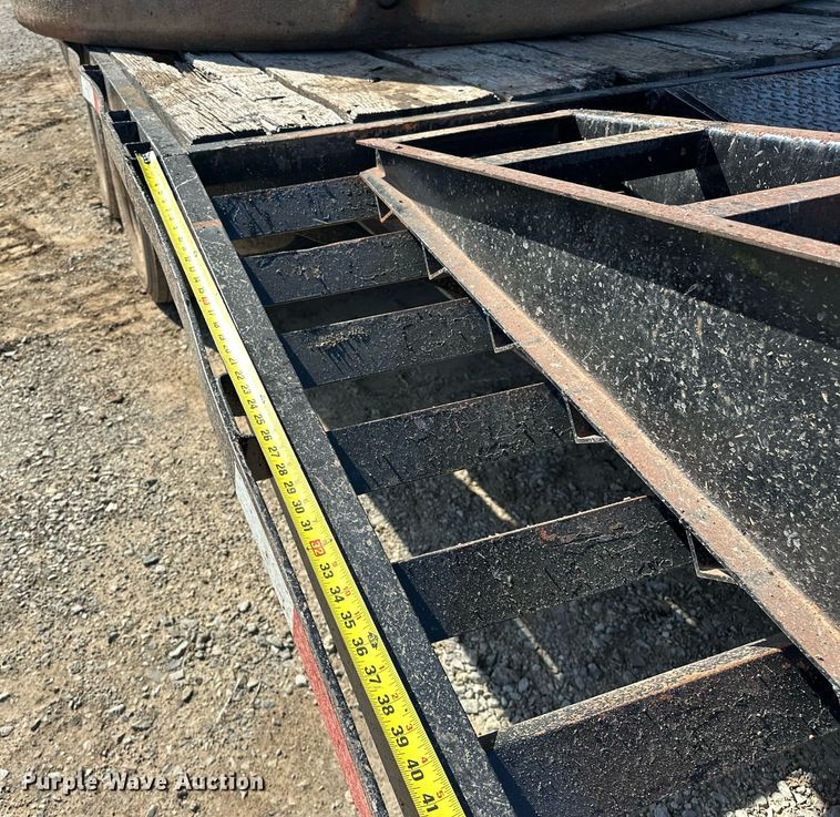 image for item EJ4856 2017 Shop built equipment trailer