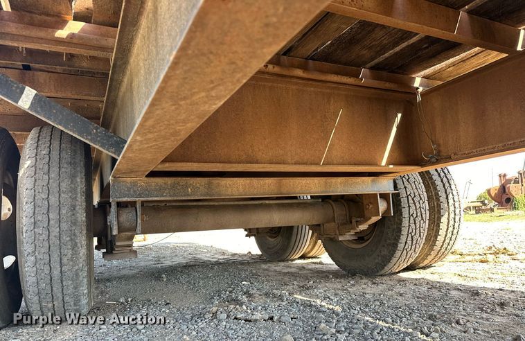 image for item EJ4856 2017 Shop built equipment trailer