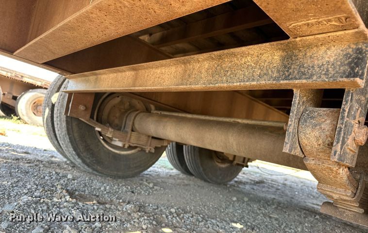 image for item EJ4856 2017 Shop built equipment trailer