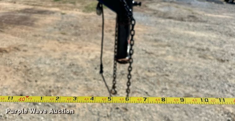 image for item EJ4856 2017 Shop built equipment trailer