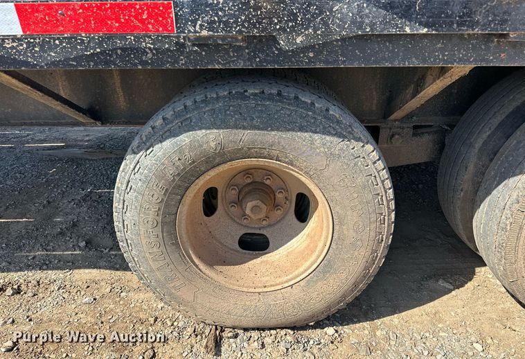 image for item EJ4856 2017 Shop built equipment trailer