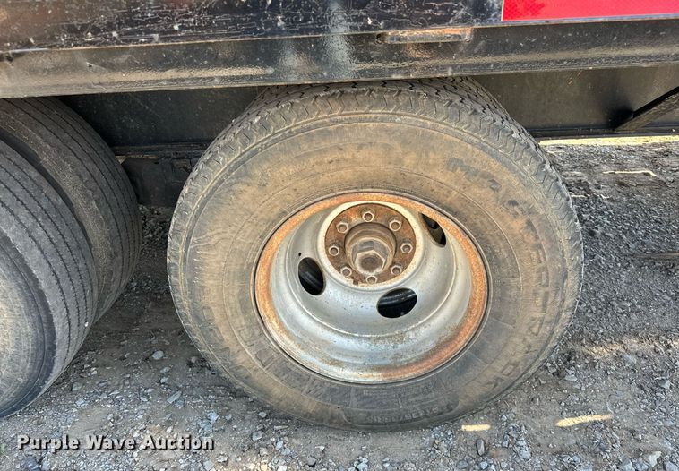 image for item EJ4856 2017 Shop built equipment trailer