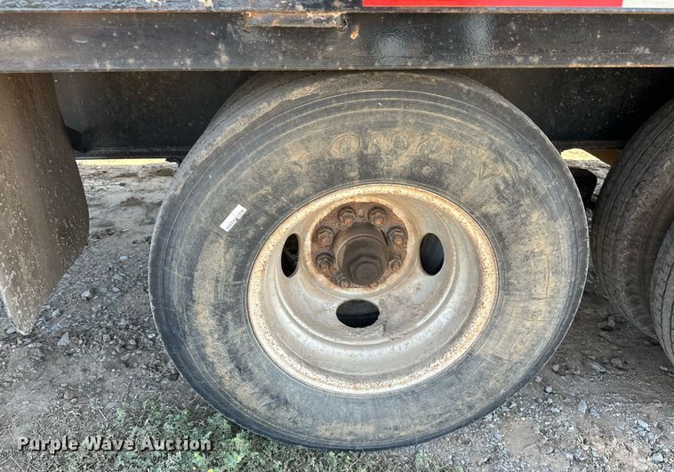 image for item EJ4856 2017 Shop built equipment trailer