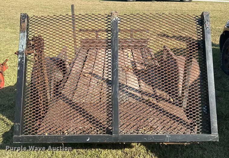 image for item EJ4886 Shop built utility trailer