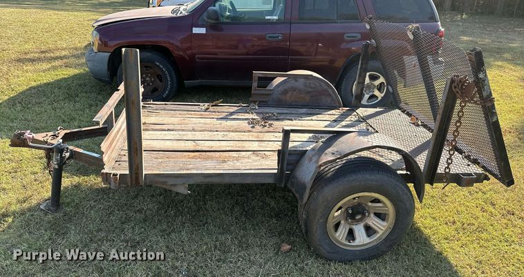 image for item EJ4886 Shop built utility trailer