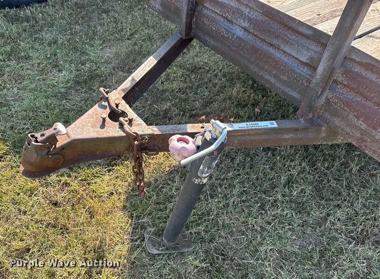 image for item EJ4886 Shop built utility trailer