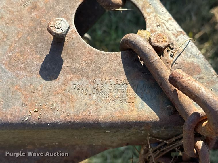 image for item EJ4886 Shop built utility trailer