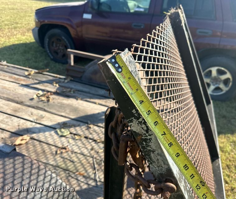 image for item EJ4886 Shop built utility trailer