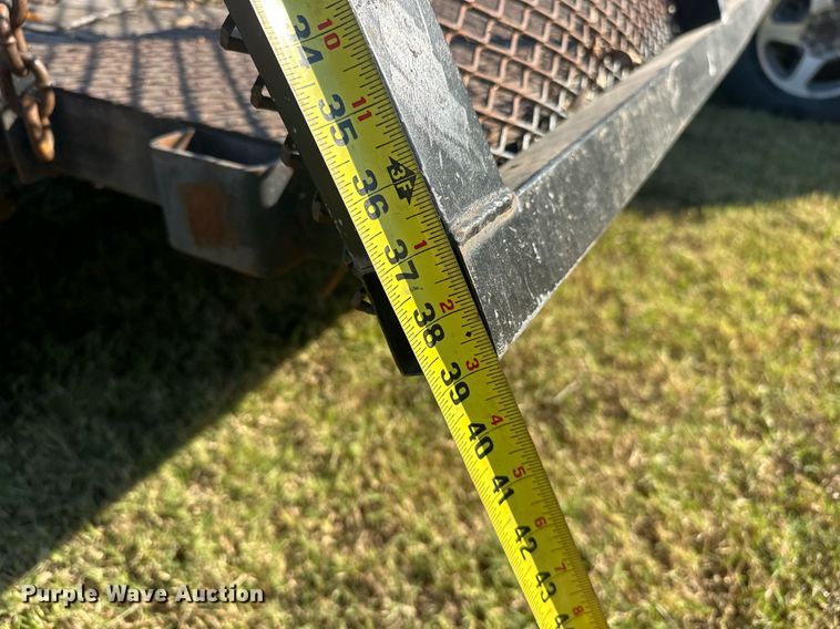 image for item EJ4886 Shop built utility trailer