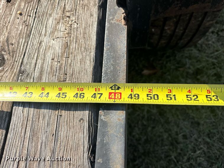 image for item EJ4886 Shop built utility trailer