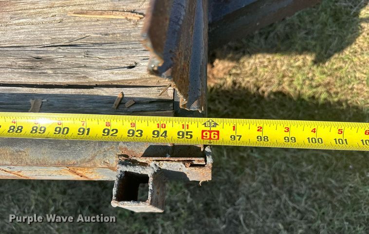 image for item EJ4886 Shop built utility trailer