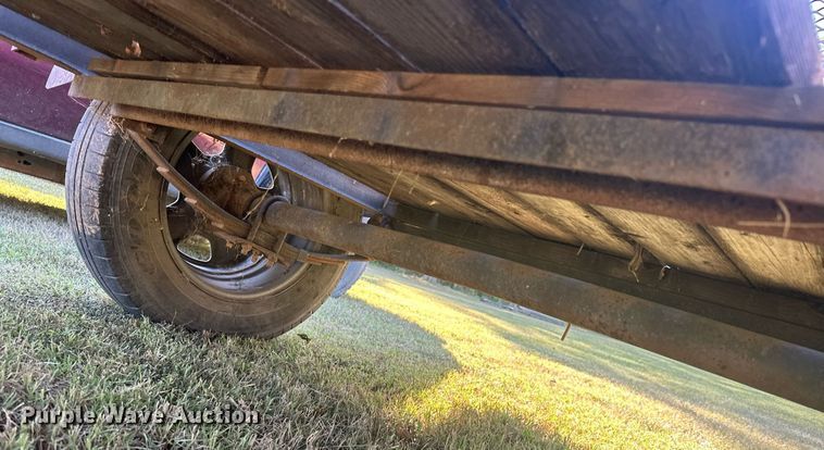 image for item EJ4886 Shop built utility trailer