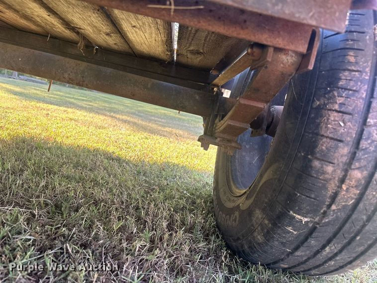 image for item EJ4886 Shop built utility trailer