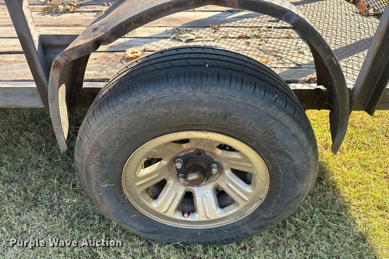 image for item EJ4886 Shop built utility trailer