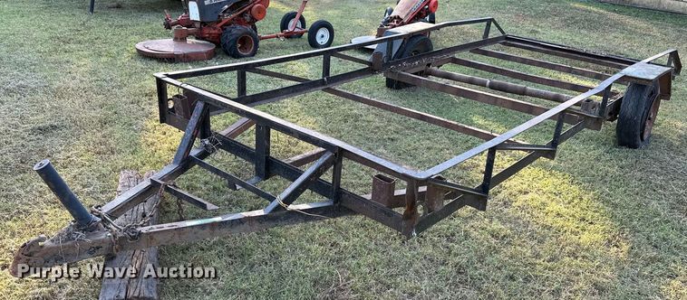 image for item EJ4888 Shop built  utility trailer