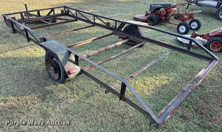 image for item EJ4888 Shop built  utility trailer