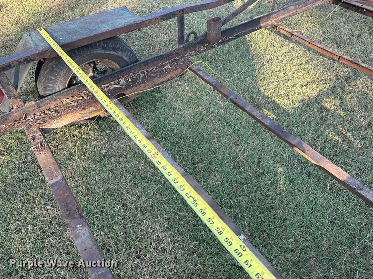 image for item EJ4888 Shop built  utility trailer