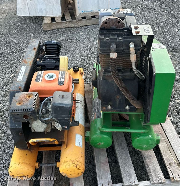image for item EJ4913 (2) air compressors 